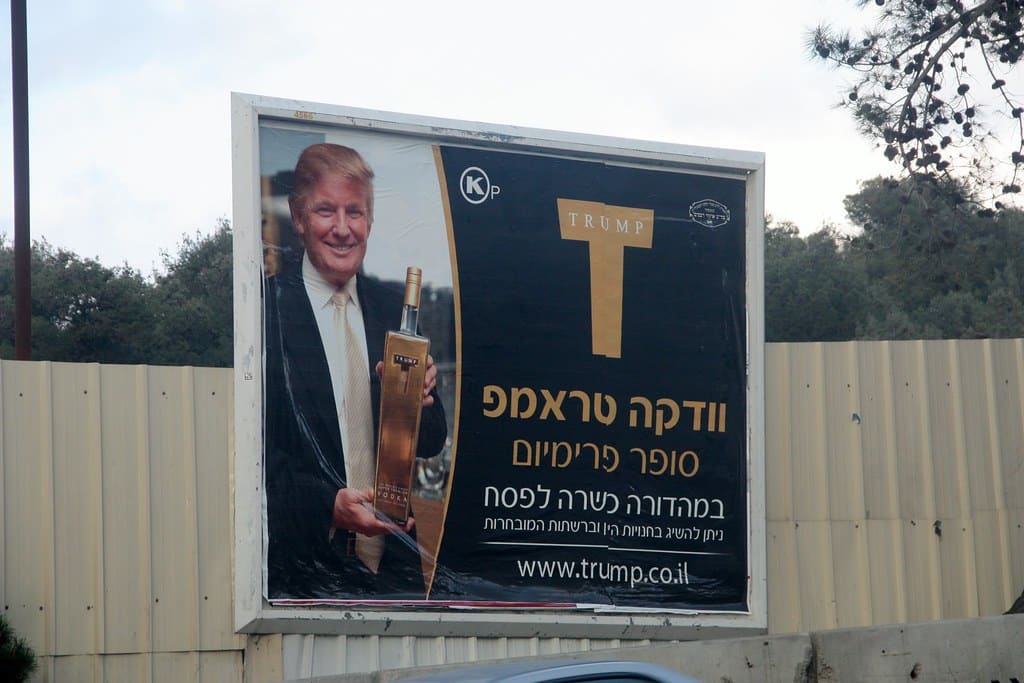 trump vodka