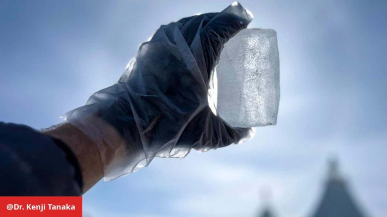 First Ice-Core Record Shows Historic Hydrogen Rise Since