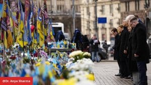 Ukraine Honors Fallen as War Enters Fifth Year