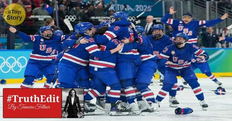 Women's hockey final USA vs Canada Olympic gold medal match