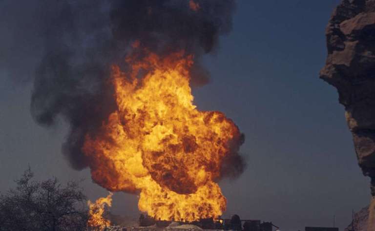 Gulf oil iran gas attacked