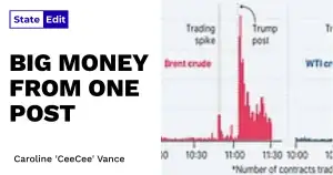 Mystery Traders Just Made Millions From Trump's Post
