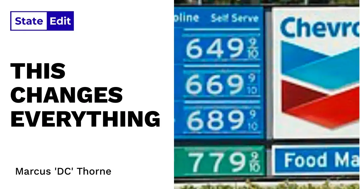 Chevron's "Warning" Just Exposed Their Dirty Secret