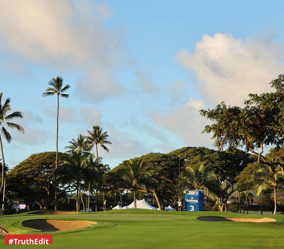 Golf course Hawaii Sony Open