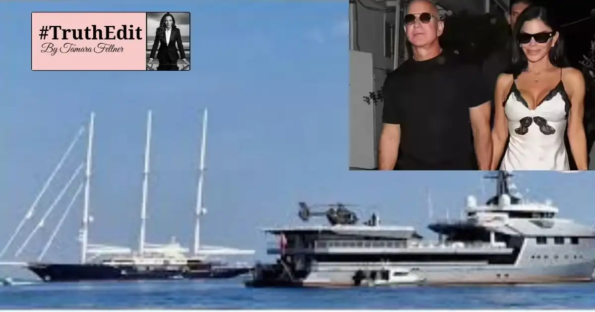 Bezos & Sanchez's Yacht Invades Protected Galapagos