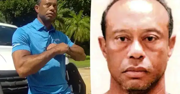 Tiger Woods' New Mug Shot Just Hit—And It's Brutal