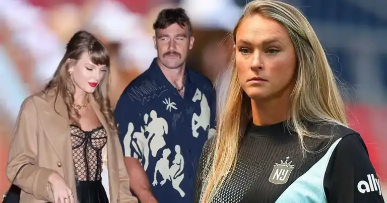 Kylie Kelce's "ego trip" sparks Swiftie fury.