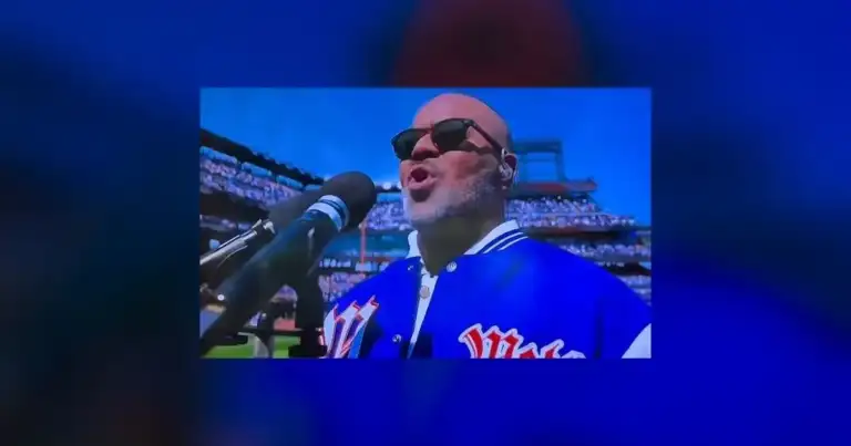 Christopher Jackson's MLB Anthem Pause Was a Memory Lapse