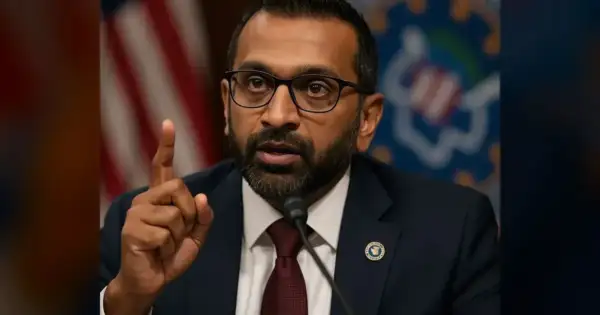 Kash Patel sues The Atlantic for $250M over drinking story.