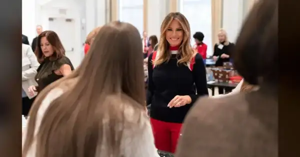 Anonymous Note Linking Melania Trump to Epstein Files Revealed