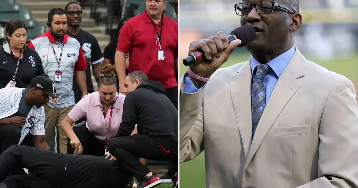 White Sox Singer Chaney Collapses On-Field, Sings While Rushed to Care