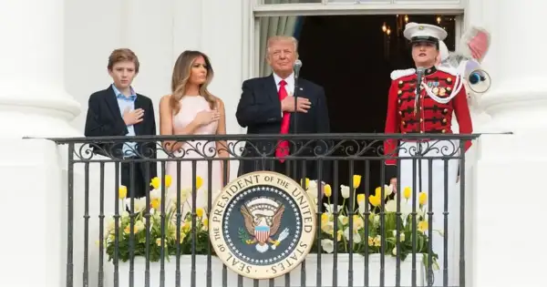 Barron Trump Fights $50B Banana King Smear War