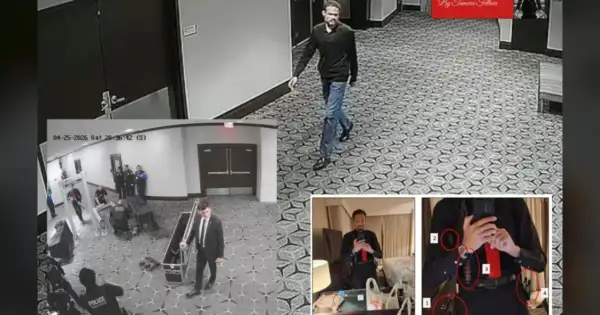 WHCD: Cole Tomas Allen's Hilton Breach Caught on Eerie Footage