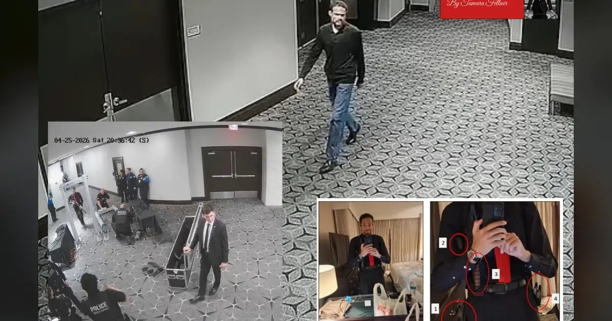 WHCD: Cole Tomas Allen's Hilton Breach Caught on Eerie Footage