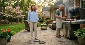 Copperhead Terrorizes NC Mayor's Wife Grilling Salmon