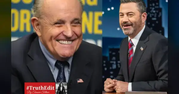 Jimmy Kimmel Joked About Giuliani's Health Days Before Hospital
