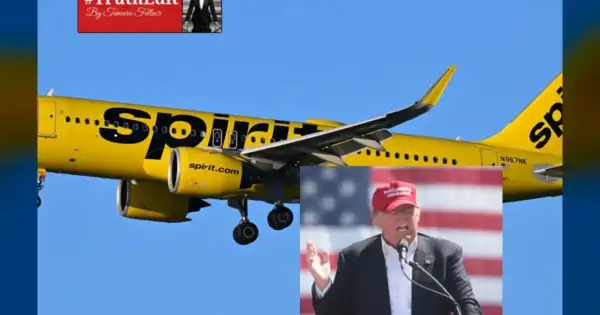 Trump Blames Biden for Spirit Airlines Collapse, All Flights Canceled