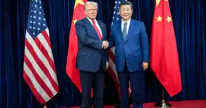 Trump's Xi Handshake Was a 'Five-Tap Code' Power Play