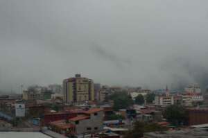 earthquake, venezuela, a view of a city with a lot of buildings
