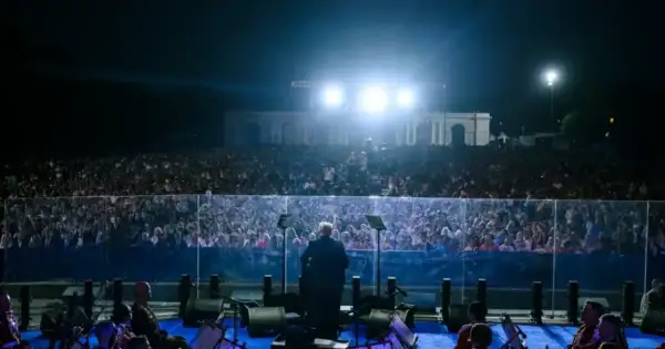 MAGA fan's lewd act rocks Trump's Great American Fair.