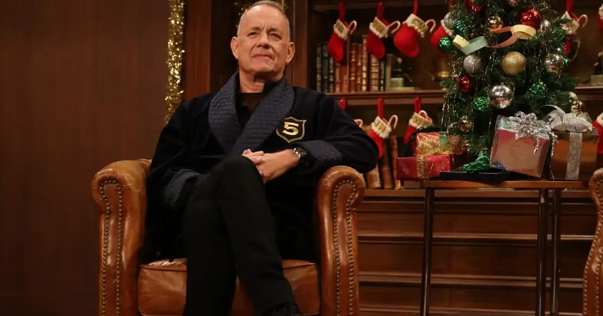 Tom Hanks just exploded on MS NOW reporter in Chicago.