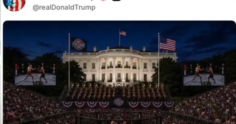 White House: From the 80th Birthday to Trump's UFC Octagon.