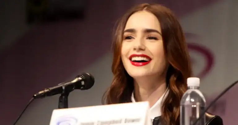 Lily Collins Shoved At PFW: Fans Explode