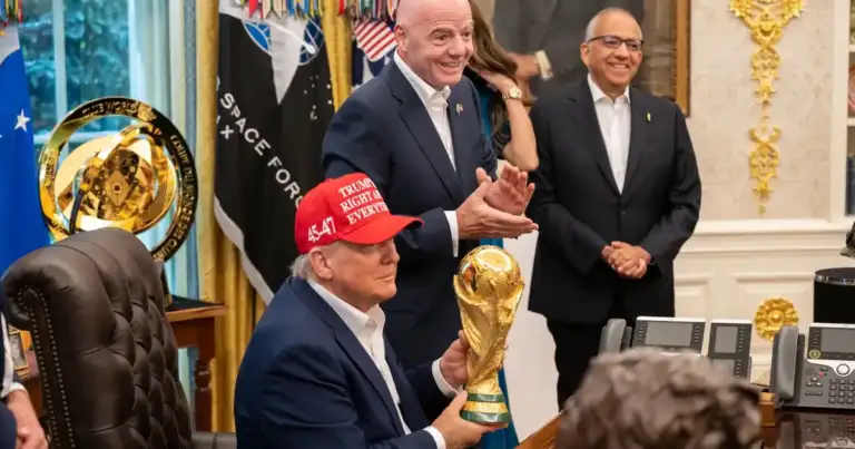 Trump Just Got Caught Pressuring FIFA on Overturning Red Card