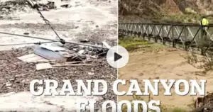 Grand Canyon flash flood kills 1, leaves 14 missing—rescue efforts struggle
