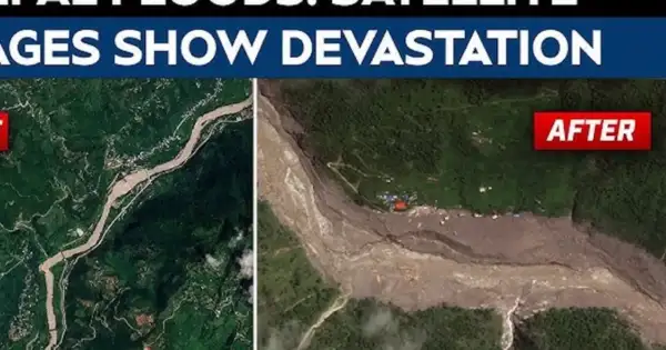 Nepal Glacier Collapses: Satellite Images Show Devastation