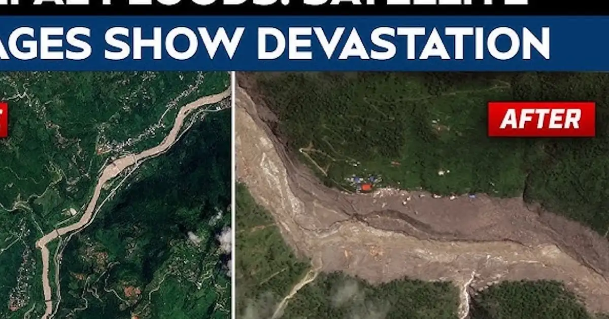 Nepal Glacier Collapses: Satellite Images Show Devastation