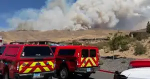Nearly 100,000 Flee Reno Fires as 800 Firefighters Wage Battle