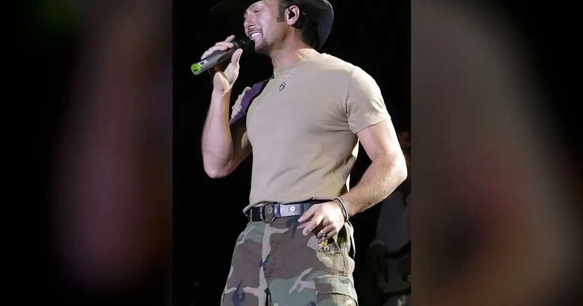 Tim McGraw Falls on Stage in Cincinnati, Laughs It Off on Instagram