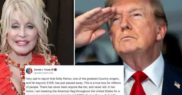 Trump Orders Flags at Half-Staff for Dolly Parton—A Power Move or Genuine Respect