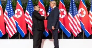 Trump Praises Kim, Punishes South Korea on Drills