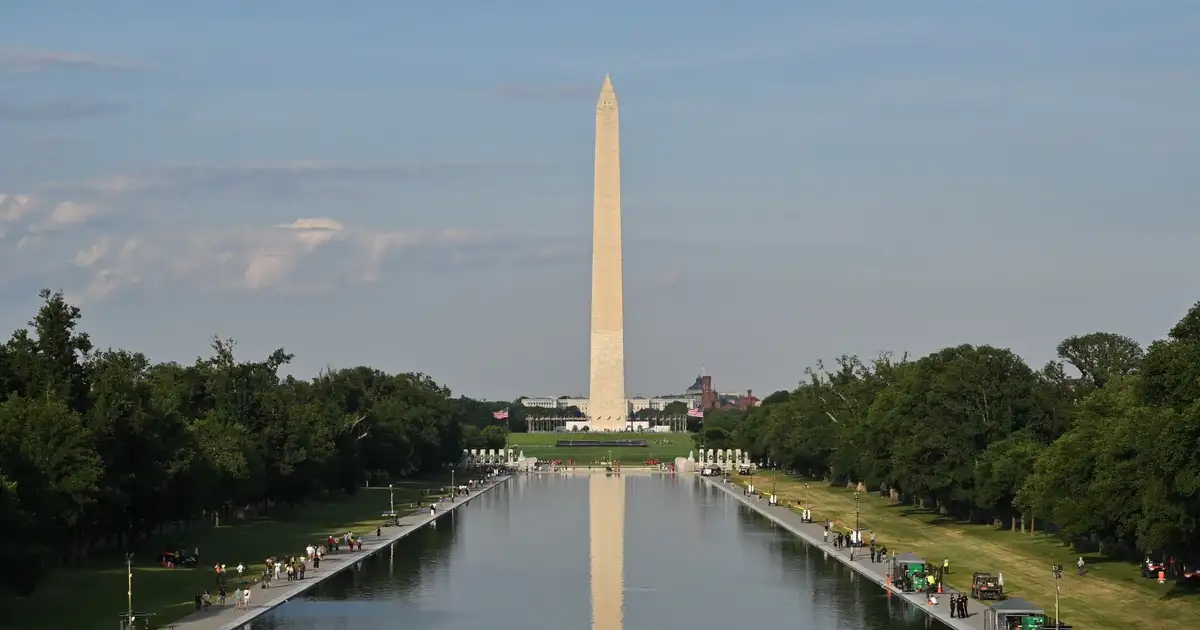 Trump demands Pirro act on Reflecting Pool vandalism