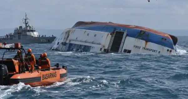 Indonesia ferry disaster: 6 dead, 130 missing after storm overloads vessel