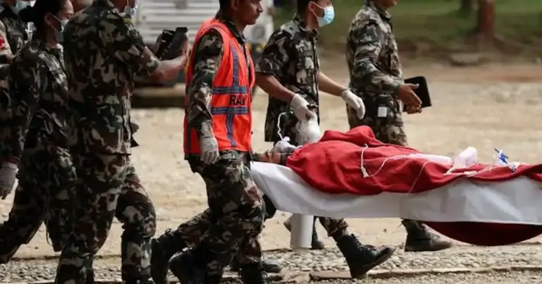 Rescuer Finds Woman Alive in Nepal After 10 Days Under Debris
