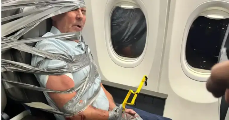 Arizona realtor Gus Callahan duct-taped after racist meltdown on Southwest flight